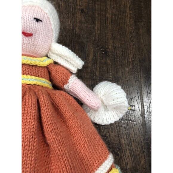 Topsy Turvey Knit Plush Handmade Doll - 2 Dolls in One - Reversible Happy Sad - Picture 5 of 16